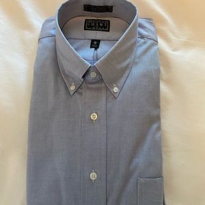 New Mens Windsor blue shirt 16x36